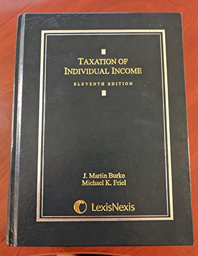 Taxation of Individual Income