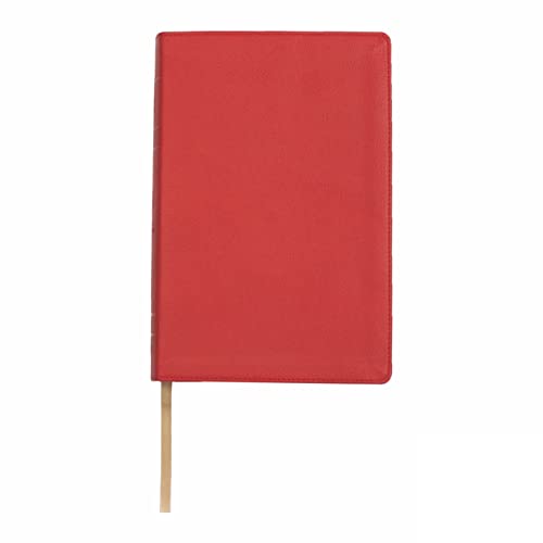 Legacy Standard Bible, Handy Size, Red Letter - Red Faux Leather Indexed (LSB)