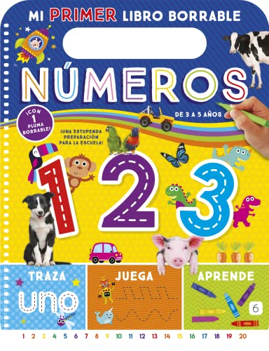 Mi Primer Libro Borrable: Números (My First Wipe Clean Book) (Spanish Edition)
Mi Primer Libro Borrable: Números (My First Wipe Clean Book) (Spanish Edition)