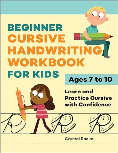 Beginner Cursive Handwriting Workbook for Kids: Learn and Practice Cursive with Confidence
Beginner Cursive Handwriting Workbook for Kids: Learn and Practice Cursive with Confidence