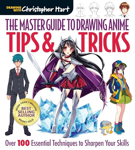 The Master Guide to Drawing Anime: Tips & Tricks: Over 100 Essential Techniques to Sharpen Your Skills (Volume 3)
The Master Guide to Drawing Anime: Tips & Tricks: Over 100 Essential Techniques to Sharpen Your Skills (Volume 3)