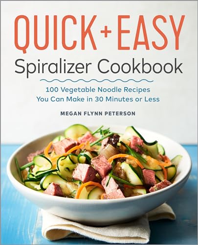The Quick & Easy Spiralizer Cookbook: 100 Vegetable Noodle Recipes You Can Make in 30 Minutes or Less
The Quick & Easy Spiralizer Cookbook: 100 Vegetable Noodle Recipes You Can Make in 30 Minutes or Less
