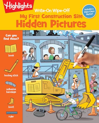 Write-On Wipe-Off My First Construction Site (Write-On Wipe-Off My First Activity Books)
Write-On Wipe-Off My First Construction Site (Write-On Wipe-Off My First Activity Books)