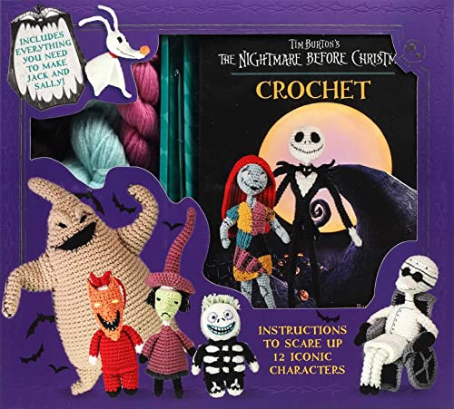 Disney Tim Burton's: The Nightmare Before Christmas Crochet (Crochet Kits)
Disney Tim Burton's: The Nightmare Before Christmas Crochet (Crochet Kits)