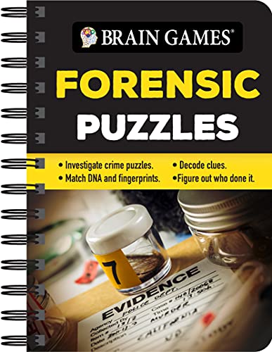 Brain Games - To Go - Forensic Puzzles: Investigate Crime Puzzles - Match DNA and Fingerprints - Decode Clues - Figure Out Who Done It
Brain Games - To Go - Forensic Puzzles: Investigate Crime Puzzles - Match DNA and Fingerprints - Decode Clues - Figure Out Who Done It