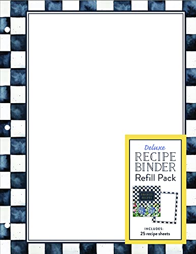 Deluxe Recipe Binder Refill Pack - Favorite Recipes (Hydrangea): 25 Sheets for 3-Ring Binders
Deluxe Recipe Binder Refill Pack - Favorite Recipes (Hydrangea): 25 Sheets for 3-Ring Binders