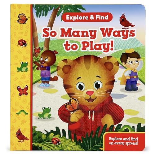 So Many Ways to Play! (Daniel Tiger Explore & Find Interactive Children's Book)