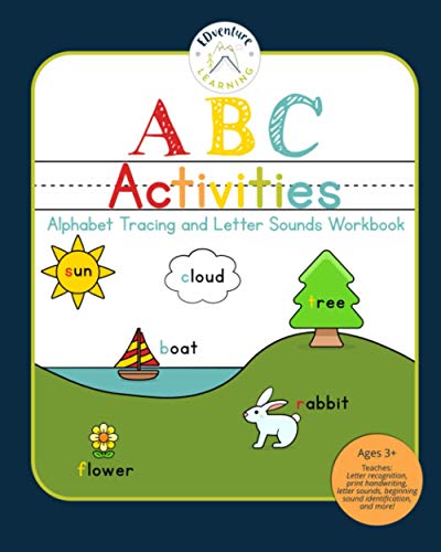 ABC Activities: Alphabet Tracing and Letter Sounds Workbook (Early Learning Activity Books)
ABC Activities: Alphabet Tracing and Letter Sounds Workbook (Early Learning Activity Books)