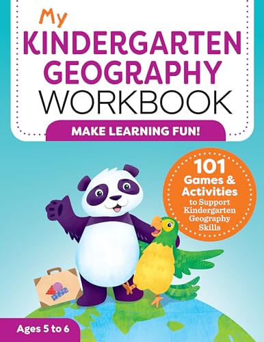 My Kindergarten Geography Workbook: 101 Games & Activities To Support Kindergarten Geography Skills (My Workbook)
My Kindergarten Geography Workbook: 101 Games & Activities To Support Kindergarten Geography Skills (My Workbook)