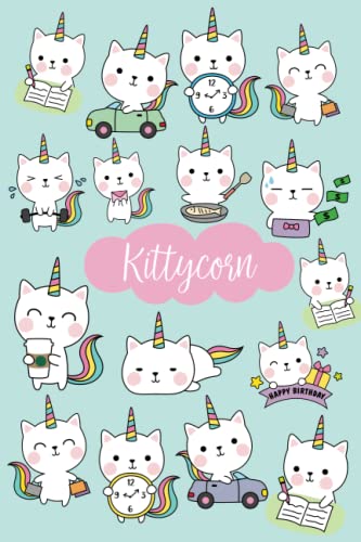 Kittycorn: Funny And Cute Cat Unicorn Notebook Composition Size (6"x9") With 110 Pages Ruled: Meowgical Gift For Notes And Planners
Kittycorn: Funny And Cute Cat Unicorn Notebook Composition Size (6"x9") With 110 Pages Ruled: Meowgical Gift For Notes And Planners