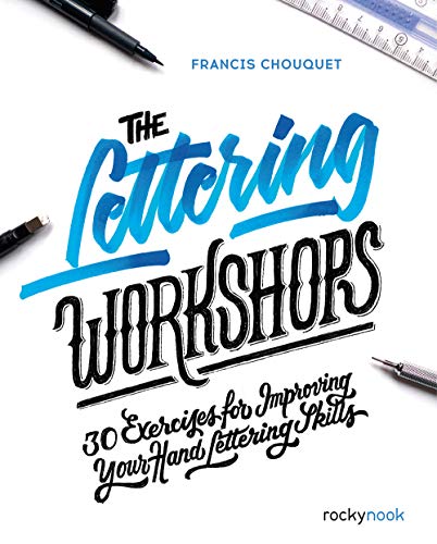 The Lettering Workshops: 30 Exercises for Improving Your Hand Lettering Skills
The Lettering Workshops: 30 Exercises for Improving Your Hand Lettering Skills