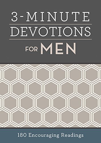 3-Minute Devotions for Men : 180 Encouraging Readings