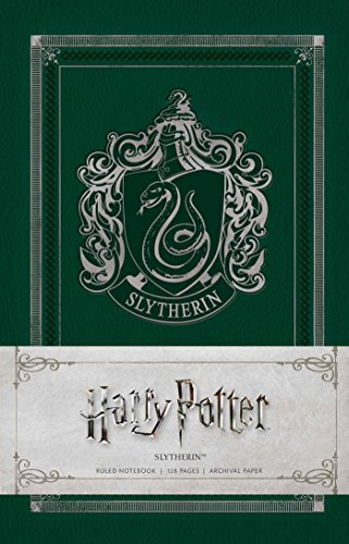 Harry Potter: Slytherin Ruled Notebook Format: Paperback