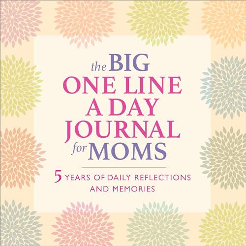 The Big One Line a Day Journal for Moms: 5 Years of Daily Reflections and Memorieswith Plenty of Room to Write
The Big One Line a Day Journal for Moms: 5 Years of Daily Reflections and Memorieswith Plenty of Room to Write