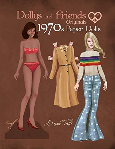 Dollys and Friends Originals 1970s Paper Dolls: Seventies Vintage Fashion Dress Up Paper Doll Collection
Dollys and Friends Originals 1970s Paper Dolls: Seventies Vintage Fashion Dress Up Paper Doll Collection