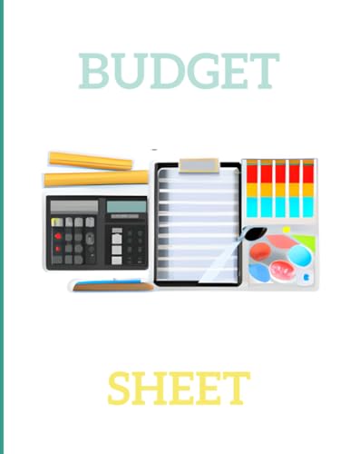 Budget Sheet: Planner Monthly Tracker Organizer | Large Size | Four Years, 48 Months
Budget Sheet: Planner Monthly Tracker Organizer | Large Size | Four Years, 48 Months