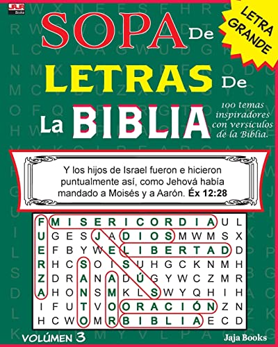 Sopa de Letras de la Biblia, Volúmen 3 -Language: spanish