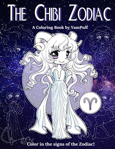 The Chibi Zodiac: A Kawaii Coloring Book by Yampuff Featuring the Astrological Star Signs as Chibis
The Chibi Zodiac: A Kawaii Coloring Book by Yampuff Featuring the Astrological Star Signs as Chibis