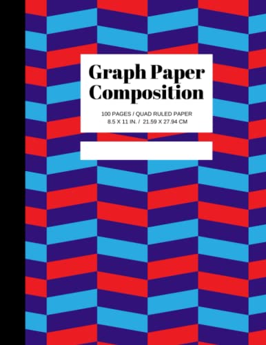 Graph Paper Composition: Grid Paper Notebook, Quad Ruled, 100 Sheets Graph Paper (Large, 8.5 x 11) (Composition Notebooks)
Graph Paper Composition: Grid Paper Notebook, Quad Ruled, 100 Sheets Graph Paper (Large, 8.5 x 11) (Composition Notebooks)