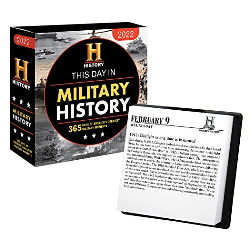 Collections Etc History Channel This Day In Military History 2022 Daily Calendar | For History Buffs, Veterans