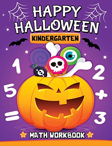 Halloween Kindergarten Math Workbook: Easy and Fun Activity Book for Kids
