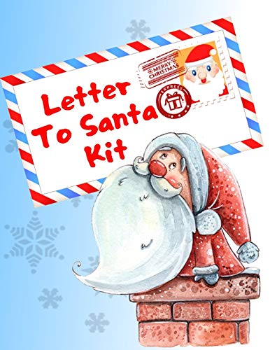 Letter to Santa Kit: Write a Letter to Santa Claus, Coloring and Sticker Pages