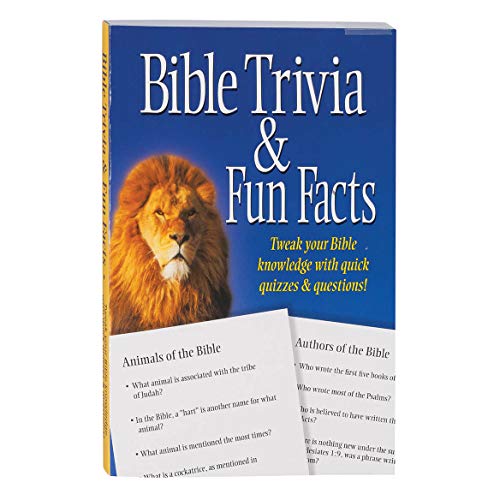 Bible Trivia & Fun Facts: Tweak Your Bible Knowledge With Quick Quizzes and Questions!
Bible Trivia & Fun Facts: Tweak Your Bible Knowledge With Quick Quizzes and Questions!