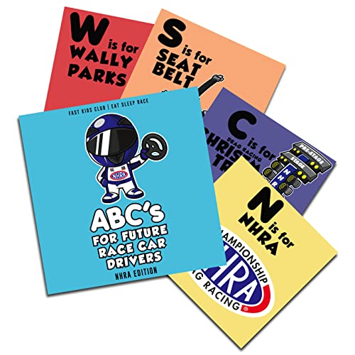NHRA Edition ABCs For Future Drag Racers Alphabet Book (Baby Book, Children's Book, Toddler Book)
NHRA Edition ABCs For Future Drag Racers Alphabet Book (Baby Book, Children's Book, Toddler Book)