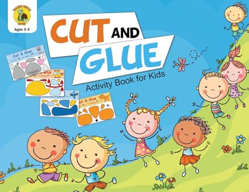 Cut and Glue Activity Book for Kids: Cut Out Cute Full Color Images of Animals, Vehicles and Plants (Ages 3-5) (9) (Learn & Play Kids Activity Books)
Cut and Glue Activity Book for Kids: Cut Out Cute Full Color Images of Animals, Vehicles and Plants (Ages 3-5) (9) (Learn & Play Kids Activity Books)