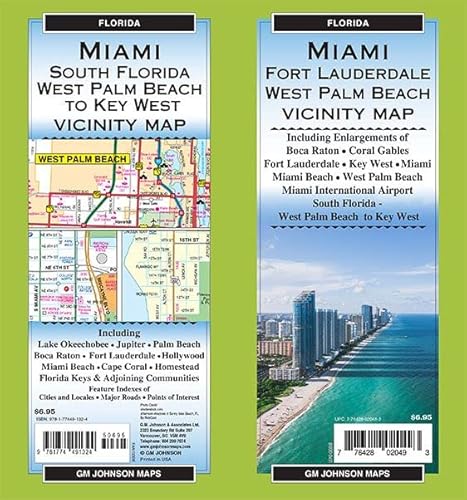 Miami / Fort Lauderdale / West Palm Beach, Florida Regional Map