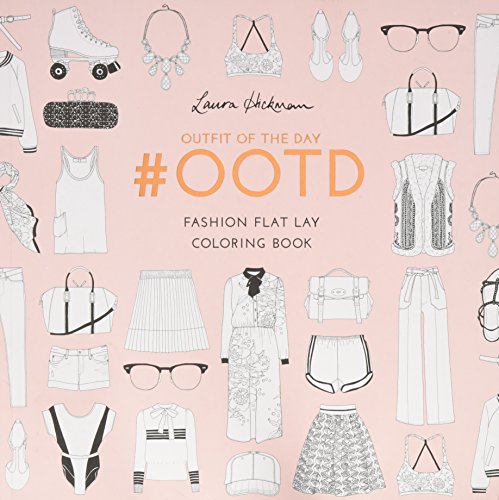 OOTD: Fashion Flat Lay Coloring Book