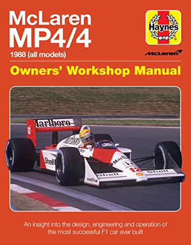McLaren MP4/4: 1988 (All Models): Owners' Workshop Manual; Steve Rendle; J H Hay
McLaren MP4/4: 1988 (All Models): Owners' Workshop Manual; Steve Rendle; J H Hay