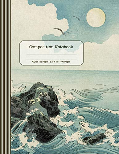 Guitar Tab Paper Composition Notebook: Large Blank Guitarist Music Sheet Notation Book - Composing Staff Journal - Japanese Landscape Art Illustration
Guitar Tab Paper Composition Notebook: Large Blank Guitarist Music Sheet Notation Book - Composing Staff Journal - Japanese Landscape Art Illustration