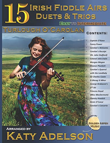 15 Irish Fiddle Airs - Duets and Trios: Turlough O'Carolan - Easy to Intermediate