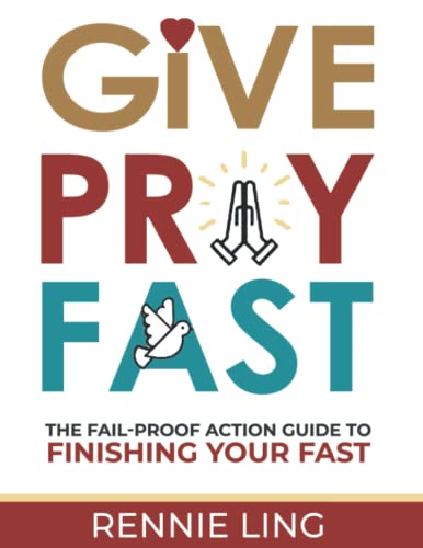 GIVE PRAY FAST (8.5x11" Black and White Edition): The Fail-Proof Action Guide to Finishing Your Fast