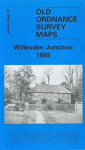 Old Ordnance Survey Maps Willesdon Junction 1868 London Sheet 46