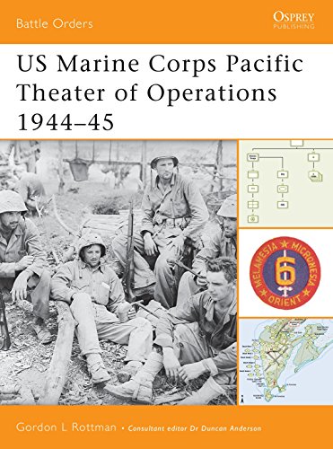 US Marine Corps Pacific Theater of Operations 194445 (Battle Orders)