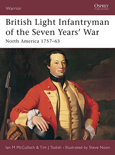British Light Infantryman of the Seven Year's War North America 1757-63