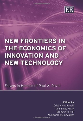 New Frontiers in the Economics of Innovation And New Technology: Essays in Honour of Paul A. David
New Frontiers in the Economics of Innovation And New Technology: Essays in Honour of Paul A. David