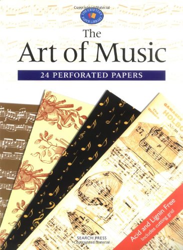 The Art of Music: 24 Perforated Papers