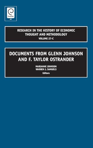 Documents from Glenn Johnson and F. Taylor Ostrander