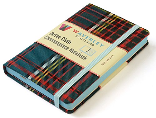 Anderson: Waverley Genuine Tartan Cloth Commonplace Notebook (Waverley Scotland Tartan Cloth Commonplace Notebooks/Gift/stationery/plaid)
Anderson: Waverley Genuine Tartan Cloth Commonplace Notebook (Waverley Scotland Tartan Cloth Commonplace Notebooks/Gift/stationery/plaid)