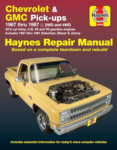 Chevrolet & Gmc Pick-Ups, 1967 Thru 1987 (Haynes Repair Manual)