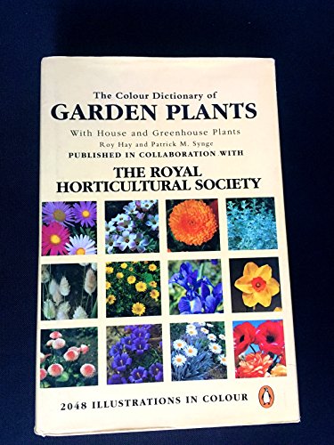 Colour Dictionary of Garden Plants With House and Greenhouse Plants