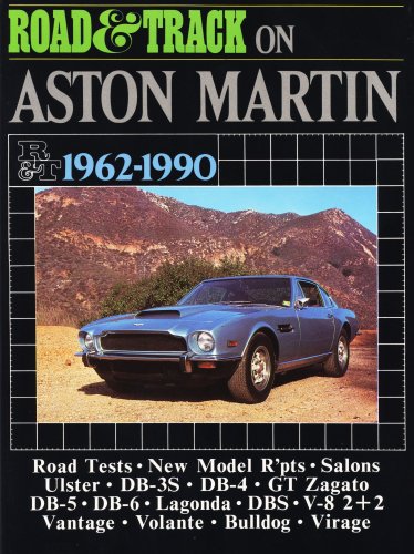 "Road and Track" on Aston Martin 1962-1990 (Brooklands Road Tests)