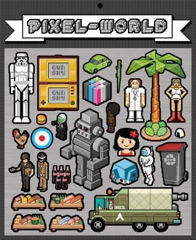PIXEL WORLD : PixelCity/Pixel People/Pixel Objects (Flip Book Series)