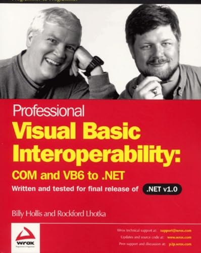 Professional Visual Basic Interoperability - COM and VB6 to .NET