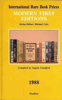 International Rare Book Prices Modern First Editions
