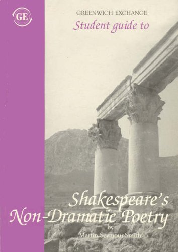 Student Guide to Shakespeare's Non-dramatic Poetry (Student Guides)