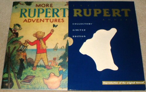 1943 RUPERT Annual COLLECTORS' LIMITED EDITION, REPRODUCTION OF THE ORIGINAL Annual